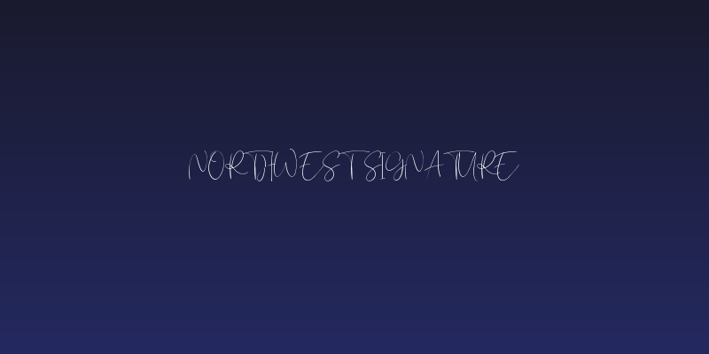 Northwest Signature Social Header