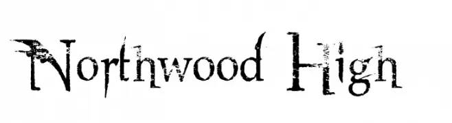 Northwood High  Free Fonts Download