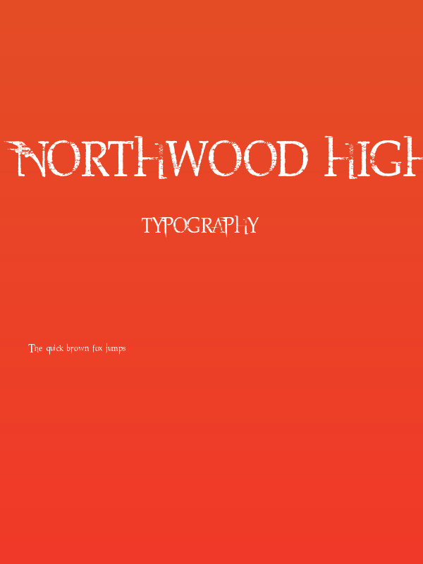 Northwood High Poster