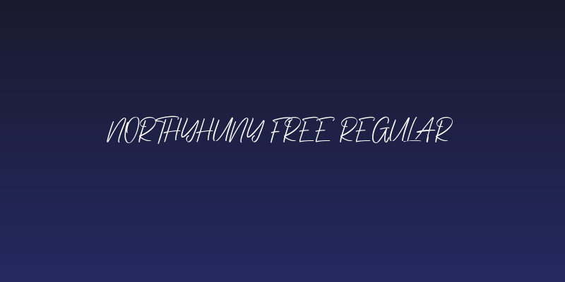 Northyhuny Free Regular Social Header