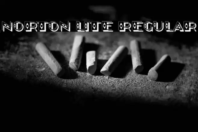 Norton Lite Regular Font examples