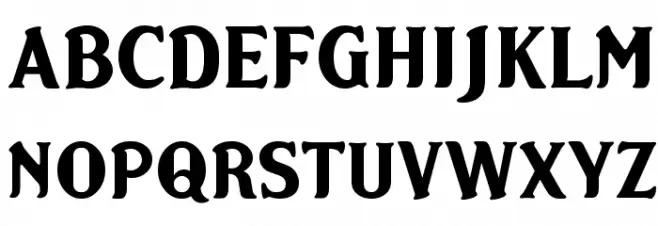 Norton Schriftart Groß