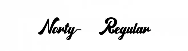 Norty-Regular  Fuentes Gratis Descargar