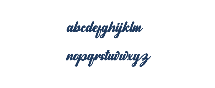 Norty-Regular Lowercase