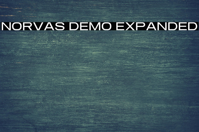 Norvas DEMO Expanded Example 1