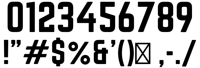 Norwester Font OTHER CHARS