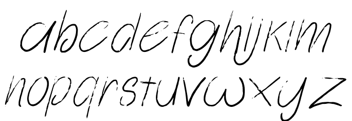 Nosa Font LOWERCASE