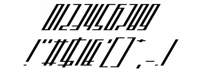 Noseblood Font OTHER CHARS