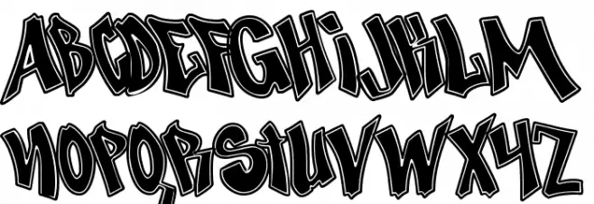 Nosegrind Demo Schriftart Groß