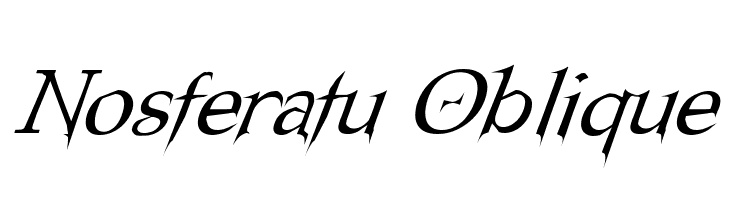 Nosferatu Oblique Polices