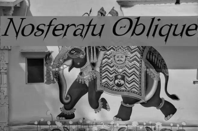 Nosferatu Oblique Polices examples