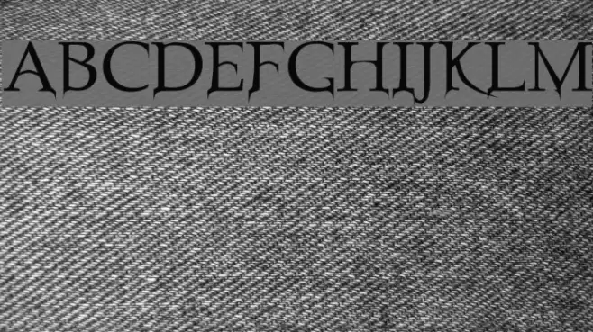 Nosferatu Regular Font examples