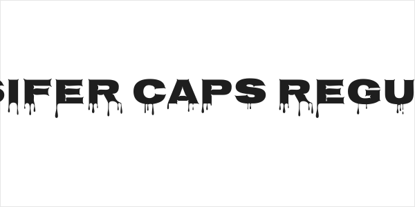 Nosifer Caps Regular Logo