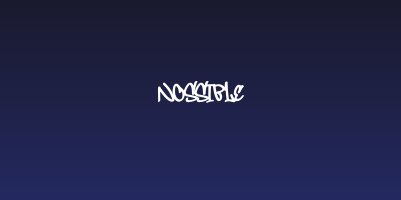 Nossible Social Header