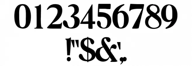 Nostalgia Regular Font OTHER CHARS