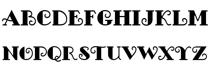Nostalgia Font LOWERCASE