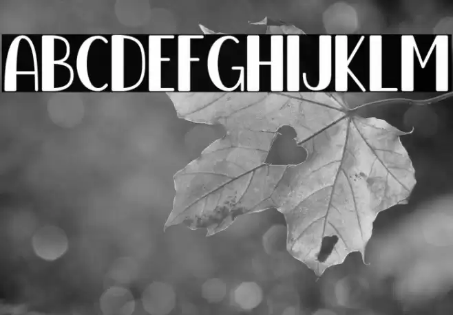 Nostalgic Retro Font examples