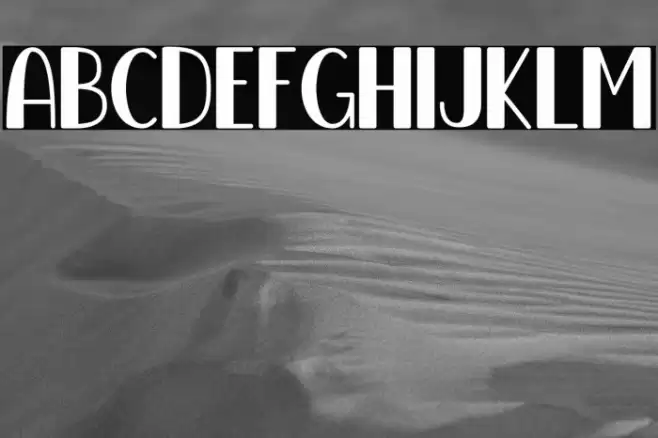 Nostalgic Retro Font examples