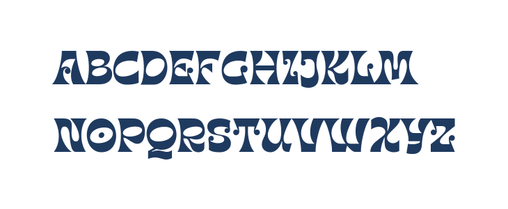 Nostalgic Serenade Uppercase