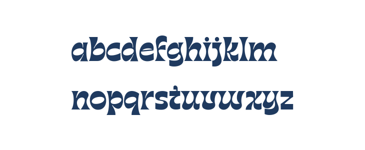 Nostalgic Serenade Lowercase