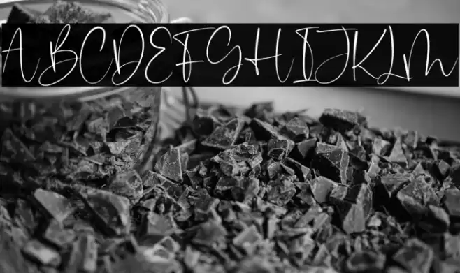 Nostalgic Font examples