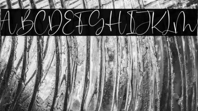 Nostalgic Font examples