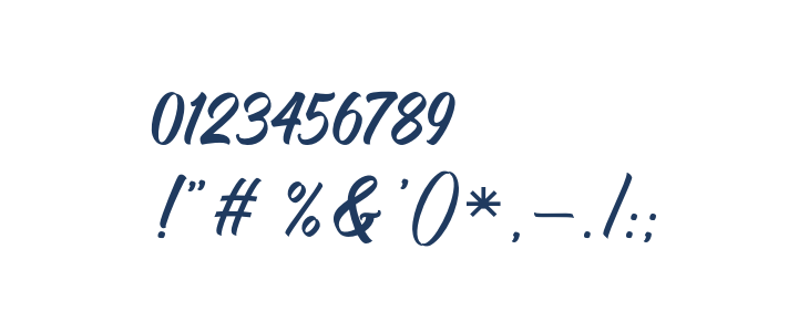 NostalgicScript Other Characters