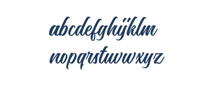 NostalgicScript Lowercase