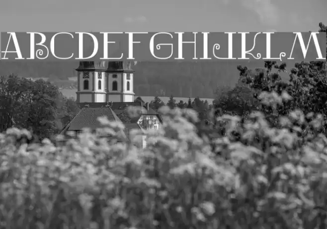 Nostalgic Font examples