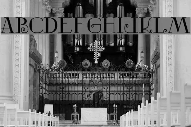 Nostalgic Font examples