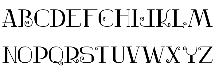 Nostalgic Font LOWERCASE
