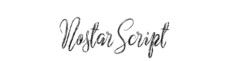 NostarScript  Frei Schriftart Herunterladen