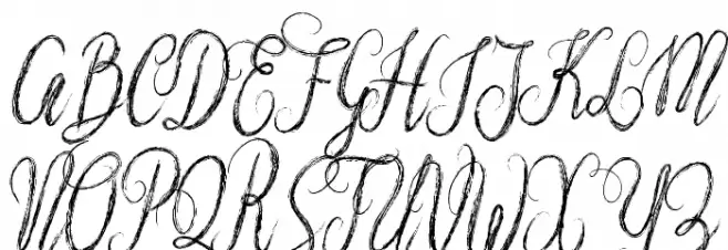 NostarScript Fuentes MAYÚSCULAS