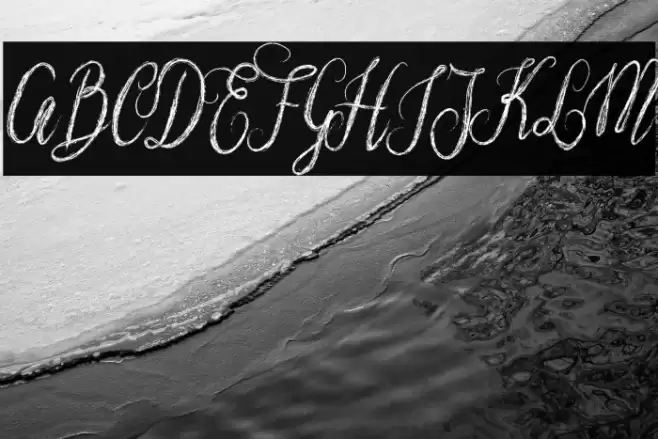 NostarScript Font examples