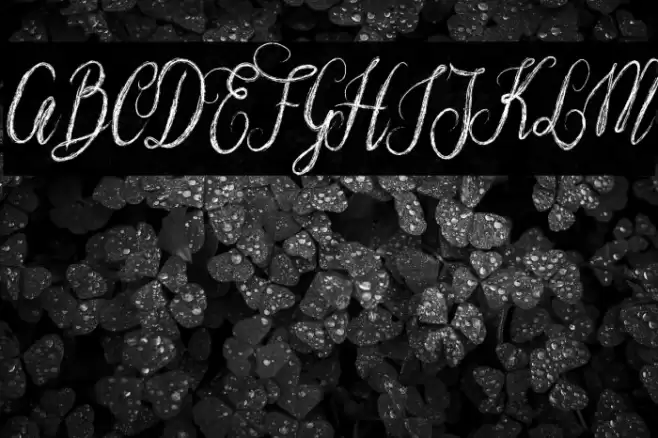 NostarScript Font examples