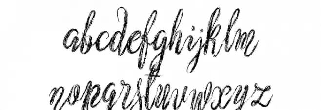 NostarScript फ़ॉन्ट लोअरकेस