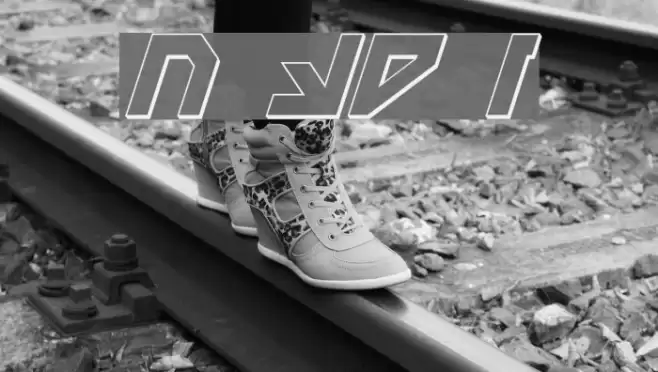 Nostromo 3D Italic Font examples