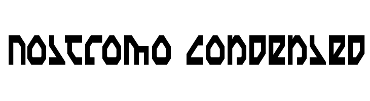 Nostromo Condensed  Free Fonts Download