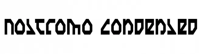 Nostromo Condensed  नि: शुल्क फ़ॉन्ट्स डाउनलोड