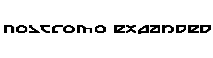 Nostromo Expanded  Free Fonts Download