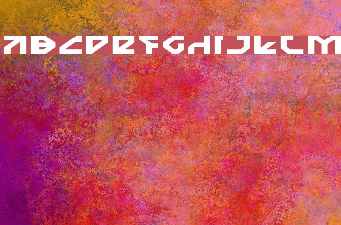 Nostromo Expanded Font examples