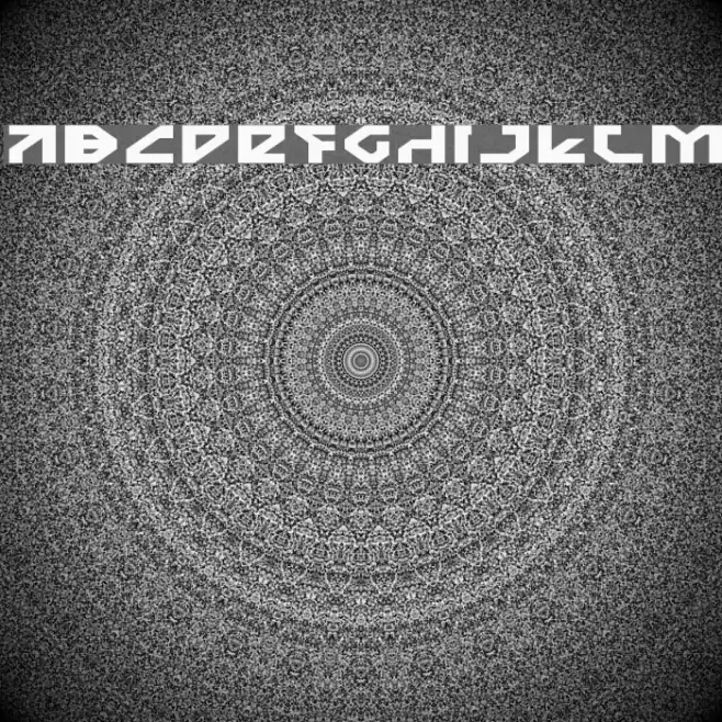 Nostromo Expanded Font examples