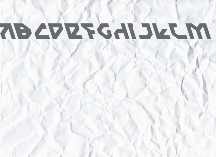 Nostromo Leftalic Font examples