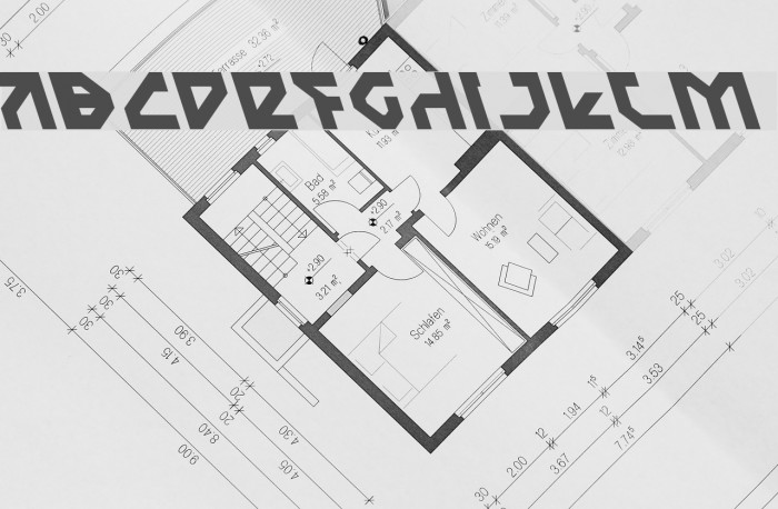 Nostromo Leftalic Font examples