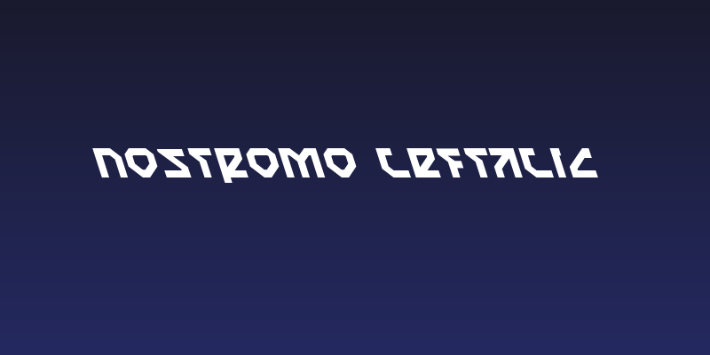 Nostromo Leftalic Social Header