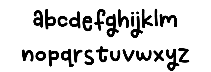 Nosy Note DEMO Font LOWERCASE
