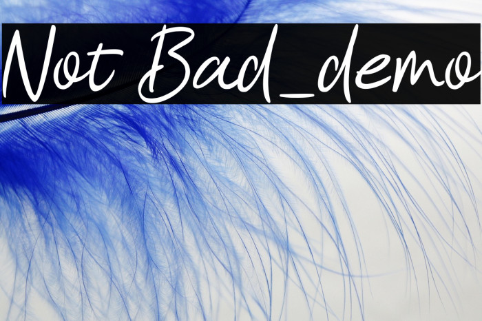 Not Bad_demo Example 3