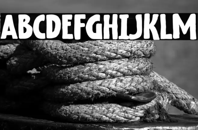 Not Found Font examples