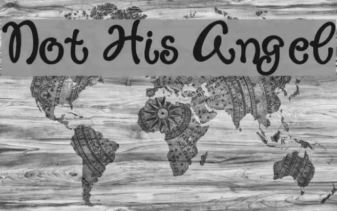 Not His Angel Font examples