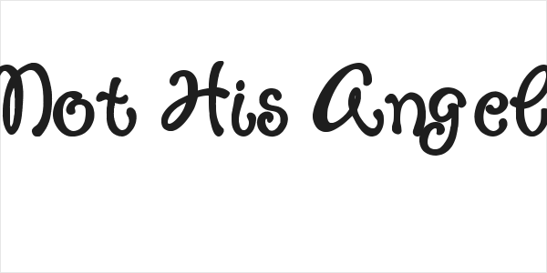 Not His Angel Logo